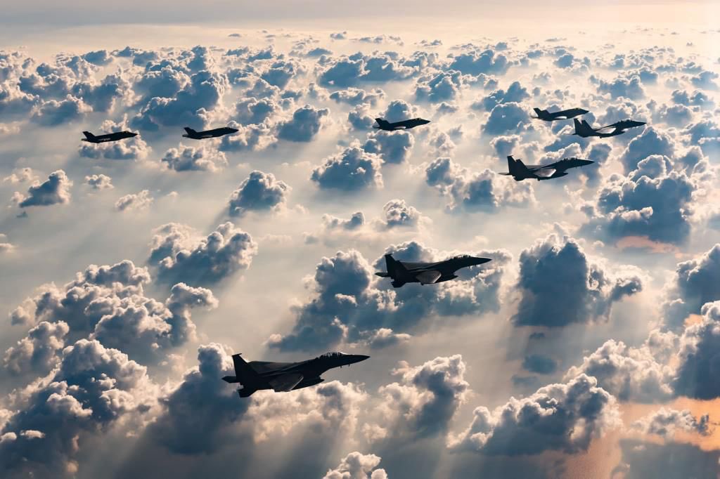 cvičení Izraelského letectva a Vzdušných sil Spojených států, 30. 11. 2022; foto: Izraelské obranné síly