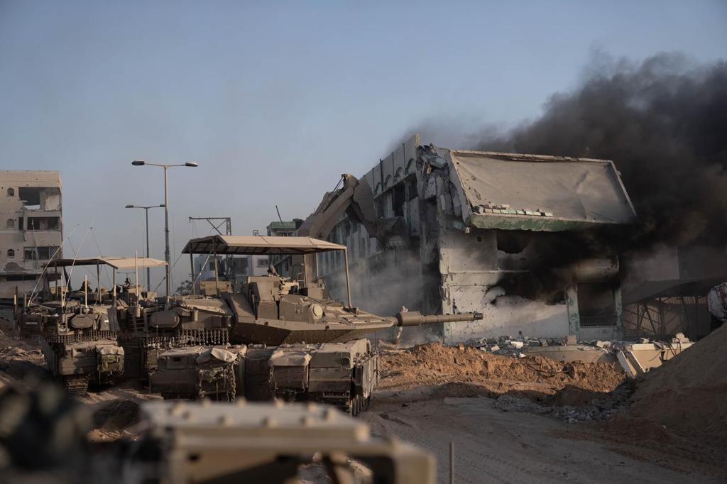 Izraelští vojáci v Pásmu Gazy. 10. 11. 2023. Foto: Izraelské obranné síly