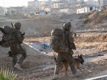 Izraelští vojáci v Pásmu Gazy. 15. 11. 2023. Foto: Izraelské obranné síly