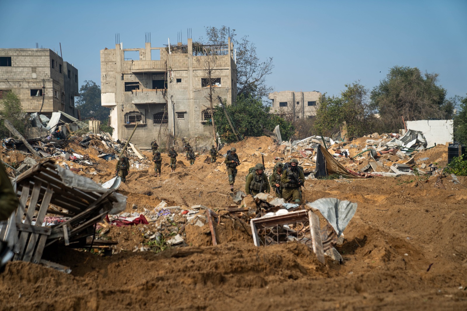 Izraelští vojáci v Pásmu Gazy. 21. 11. 2023. Foto: Izraelské obranné síly