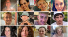 Izraelští rukojmí propuštěni 29. listopadu 2023: (nahoře zleva): Raz Ben Ami, Yarden Roman, Liat Atzili, Moran Stela Yanai; (uprostřed zleva): Liam Orr, Itay Regev, Ofir Engel, Amit Shani; (dole zleva): Gali Tarshansky, Raya Rotem, Yelena Trupanob a její matka Irena Tati.