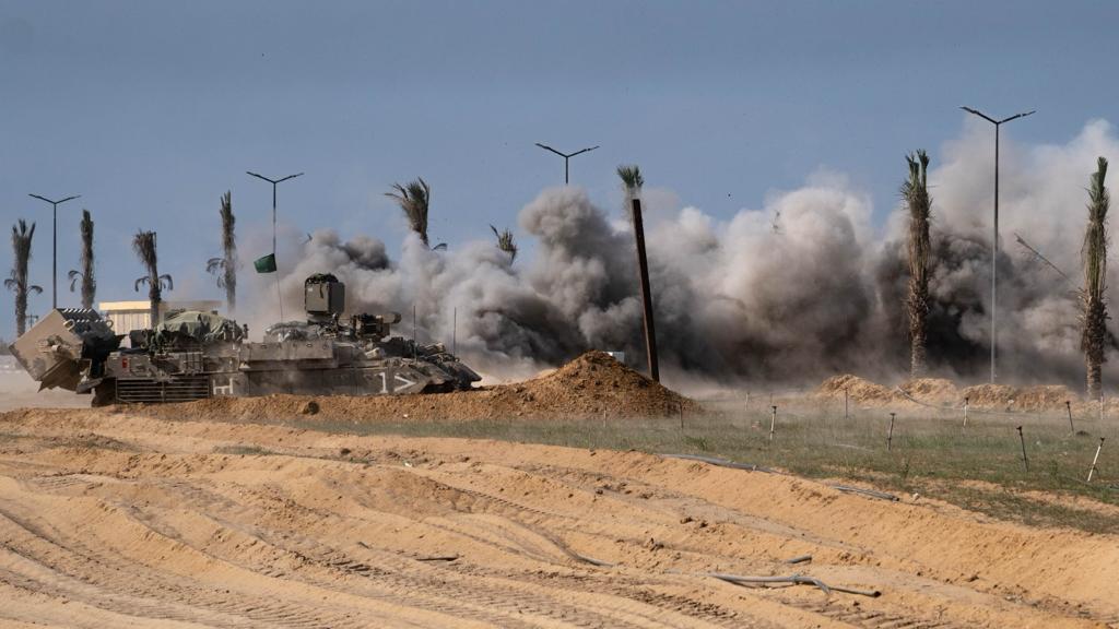 Izraelští vojáci v Pásmu Gazy. 5. 11. 2023. Zdroj: Izraelské obranné síly