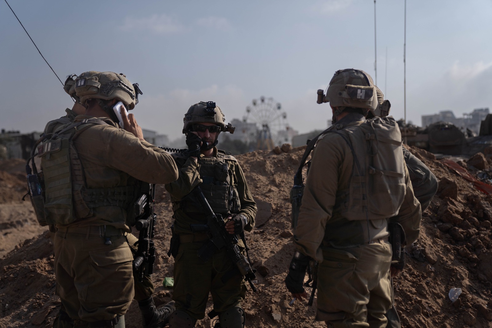 Izraelští vojáci v Pásmu Gazy. 8. 11. 2023. Foto: Izraelské obranné síly
