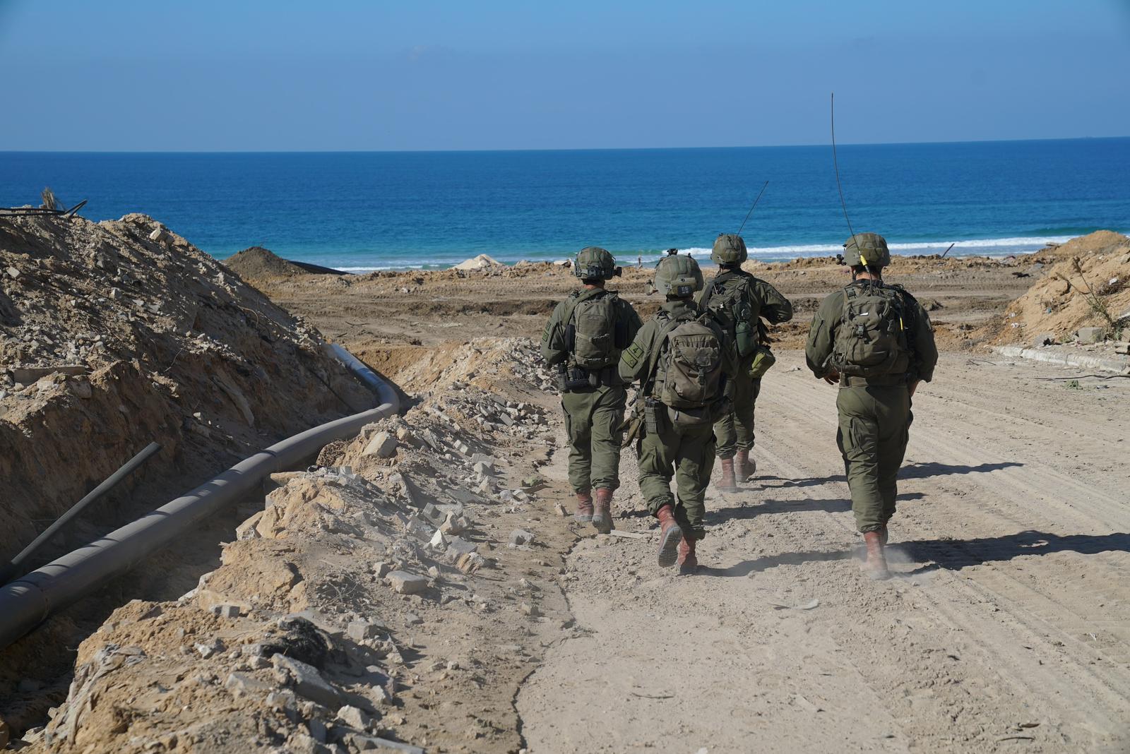 Izraelští vojáci v Pásmu Gazy. 2. 12. 2023. Foto: Izraelské obranné síly